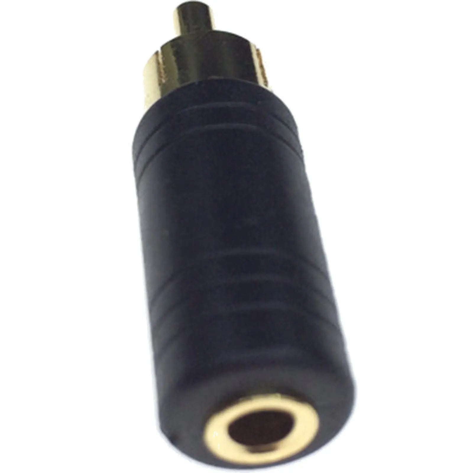 1 8 Mono Female Jack RCA Male Plug Audio Adapter Cable Converter Gold