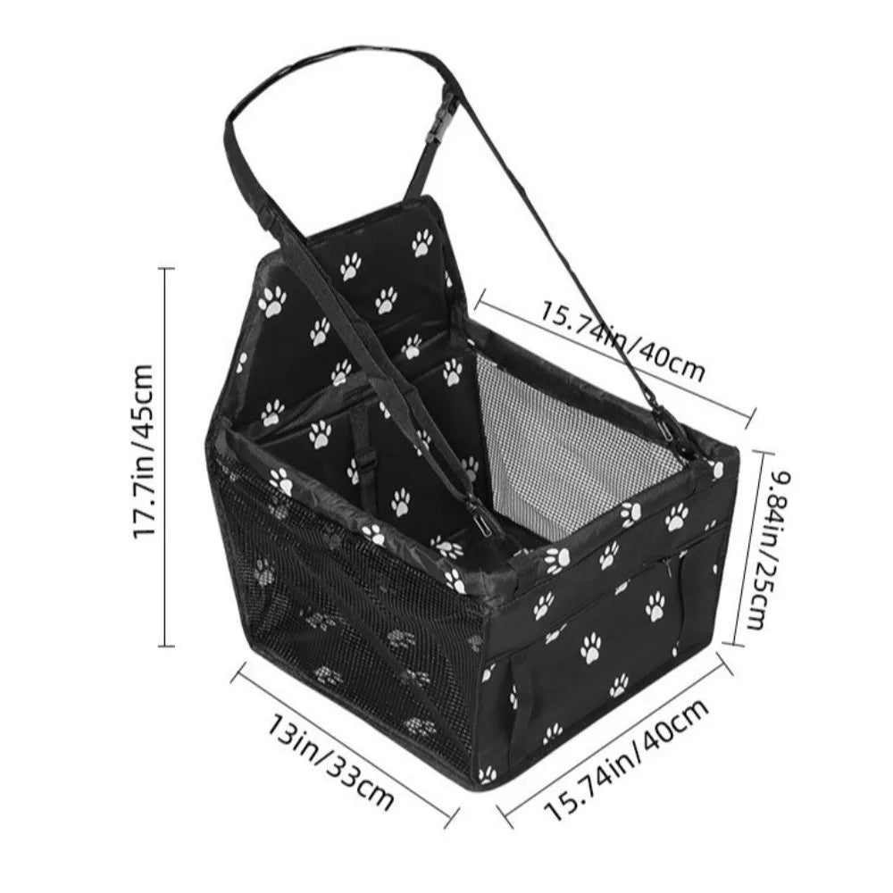 Waterproof Folding Pet Dog Carrier Pad Breathable Mesh Hammock Auto Zpaxo