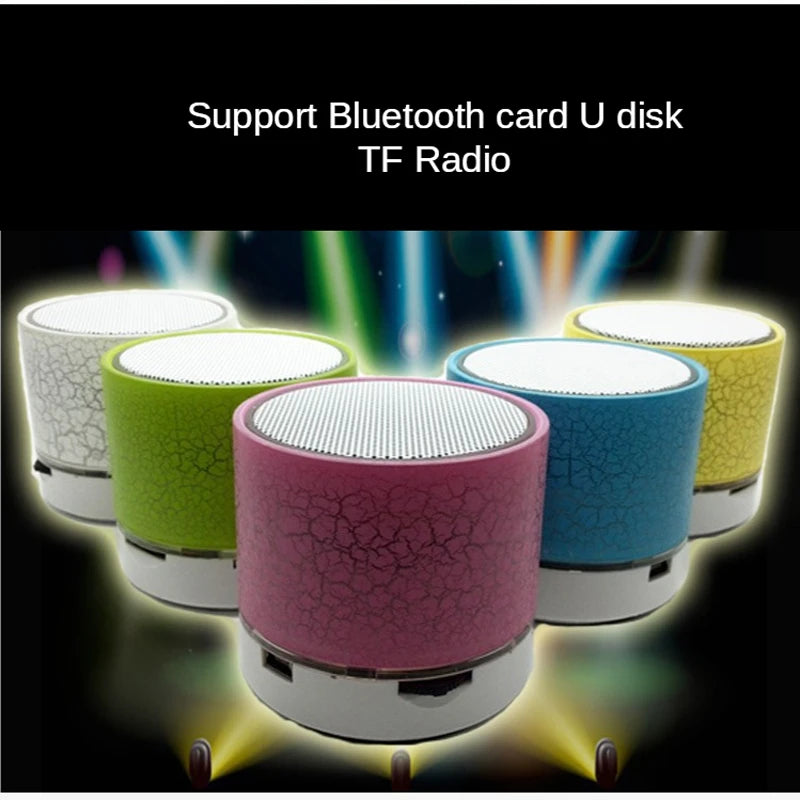 AyeBeau A9 Mini Portable Bluetooth Speaker – HiFi & LED Portable Bluetooth Speaker Zpaxo