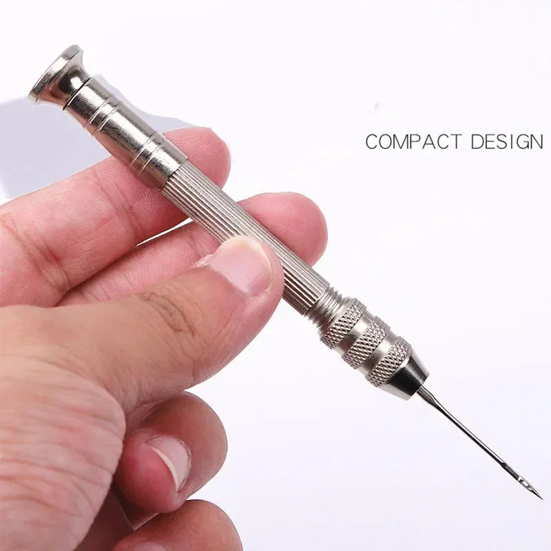 Tools Tool Sewing Machine Awl Set Repair Leather DIY Shoe Punching for Needle Multifunction Material Craft Kit Arts. Crafts Home Zpaxo