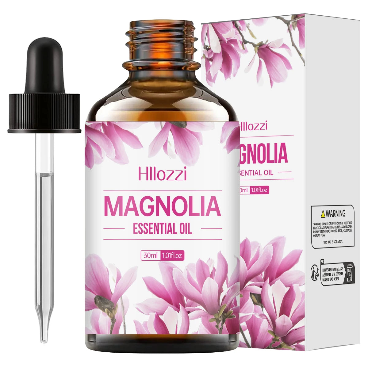 Magnolia essential oil, rich scent, skin care, hair care, hydration, moisturizing, aromatherapy, aromatherapy, candles, DIY prod Zpaxo