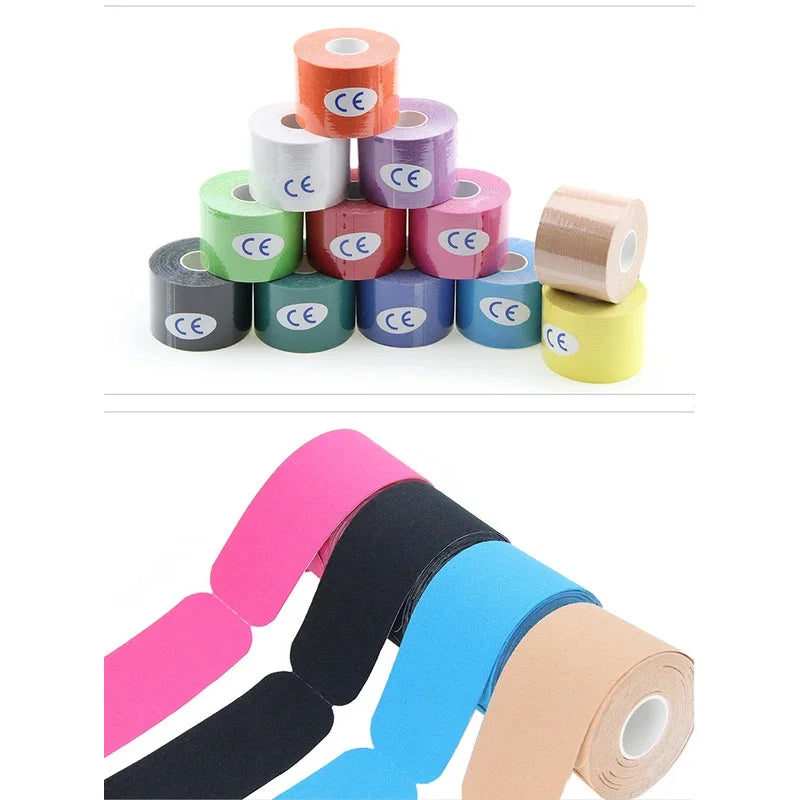 Waterproof Kinesiology Tape – Athletic Muscle Support Bandage