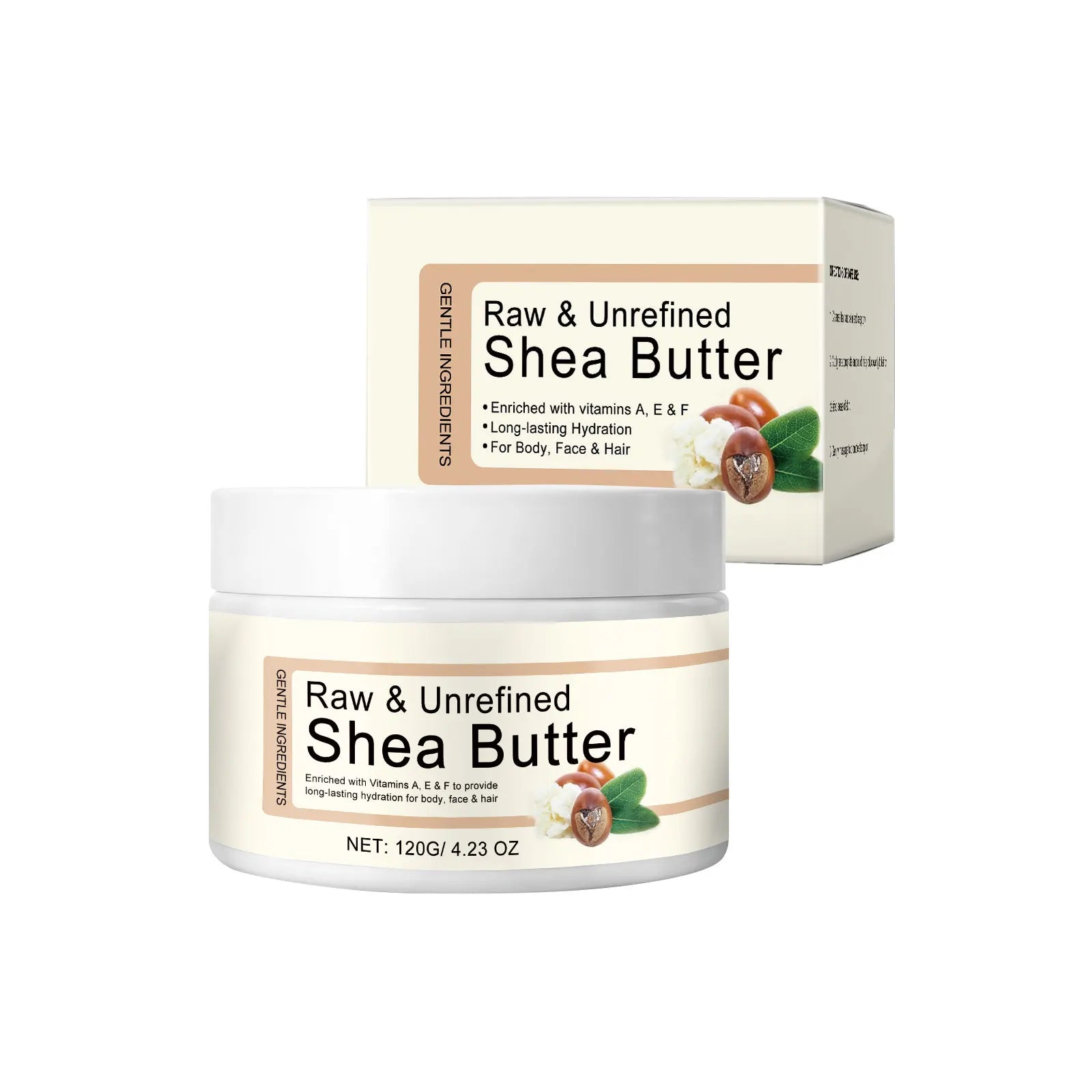 Tallow & Shea Butter Body Lotion – Skin Barrier Repair Cream Body Moisturizer Cream Zpaxo 120g