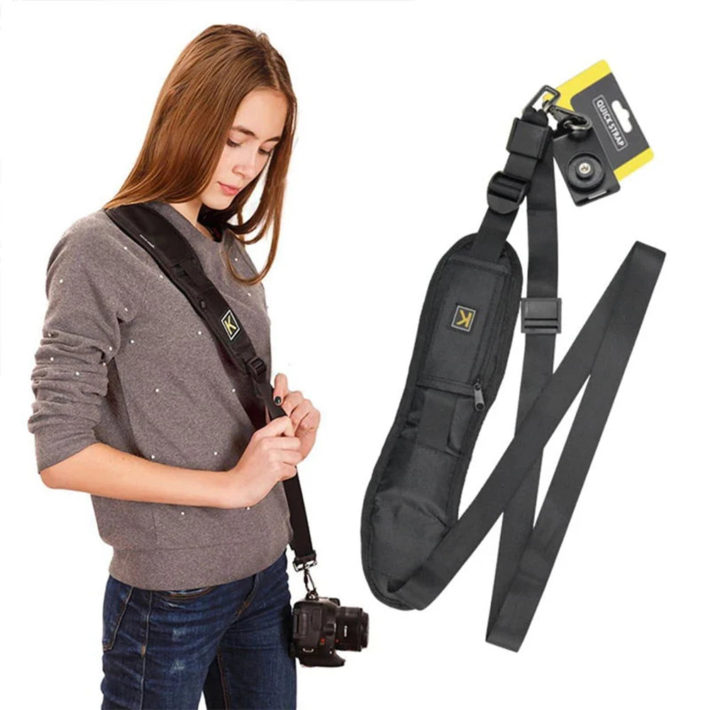 Camera Shoulder Strap Adjustable Portable SLR Quick Release Digital
