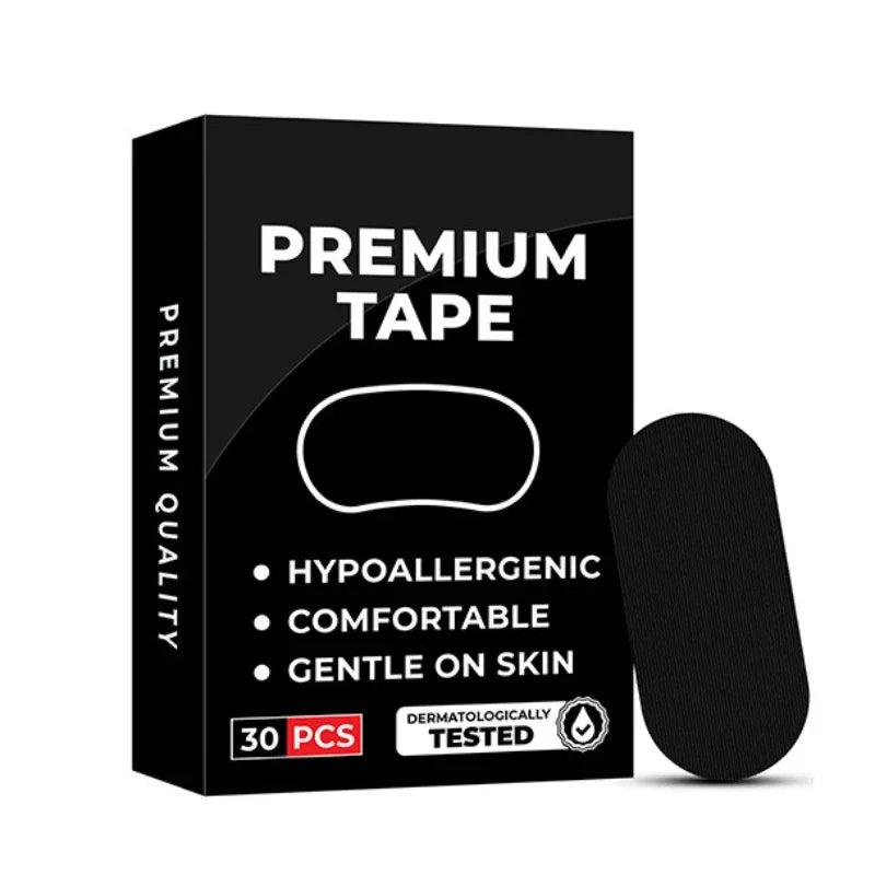 Mouth Tape Sleeping Keep Mouth Close Prevent Snoring Gentle Sleep Strip for Home Travel Mouth Tape Mouth Tape for Sleeping Zpaxo 1 box 30pcs