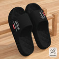 Cloud-like Soft EVA Slippers, Lightweight Unisex for Home Outdoor, Fashionable Men's Bathroom Slippers, Comfortable All Seasons Zpaxo black 38-39