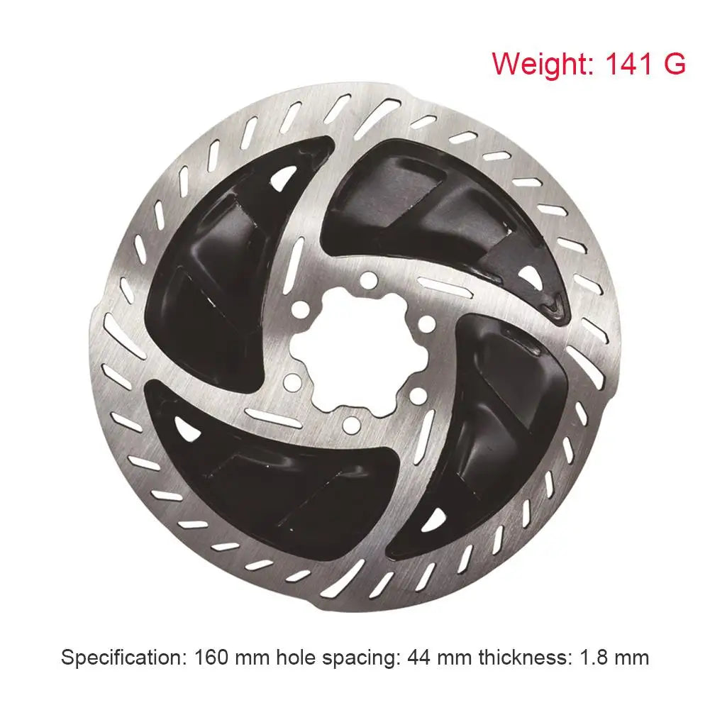 MTB Road Bike Radiator Cooling Fins Disc Brake Rotors Bolts Silver Zpaxo