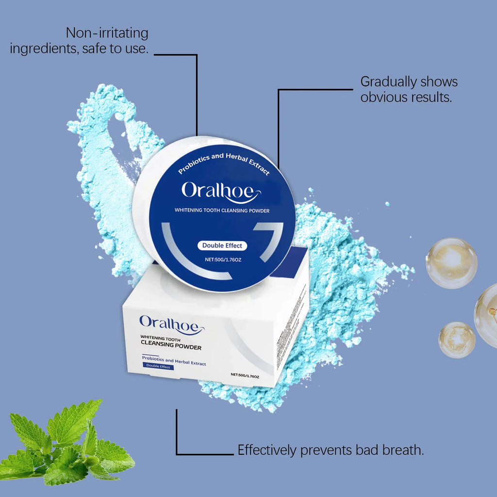 Probiotic Tooth Whitening Powder – Stain & Calculus Remover 50g Tooth Whitening Powder Zpaxo
