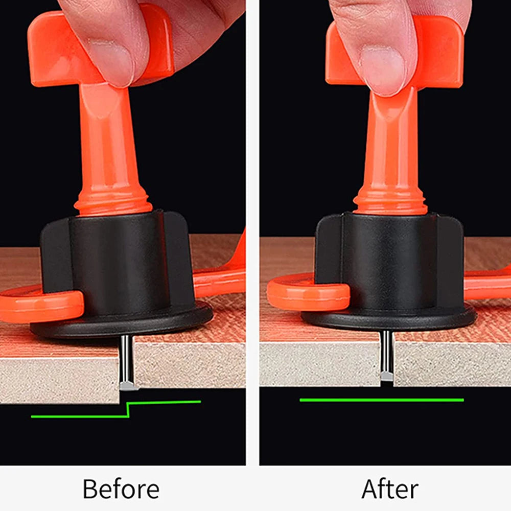 Floor Tile Leveling System Clips Spacers Porcelain Ceramic Leveler Zpaxo
