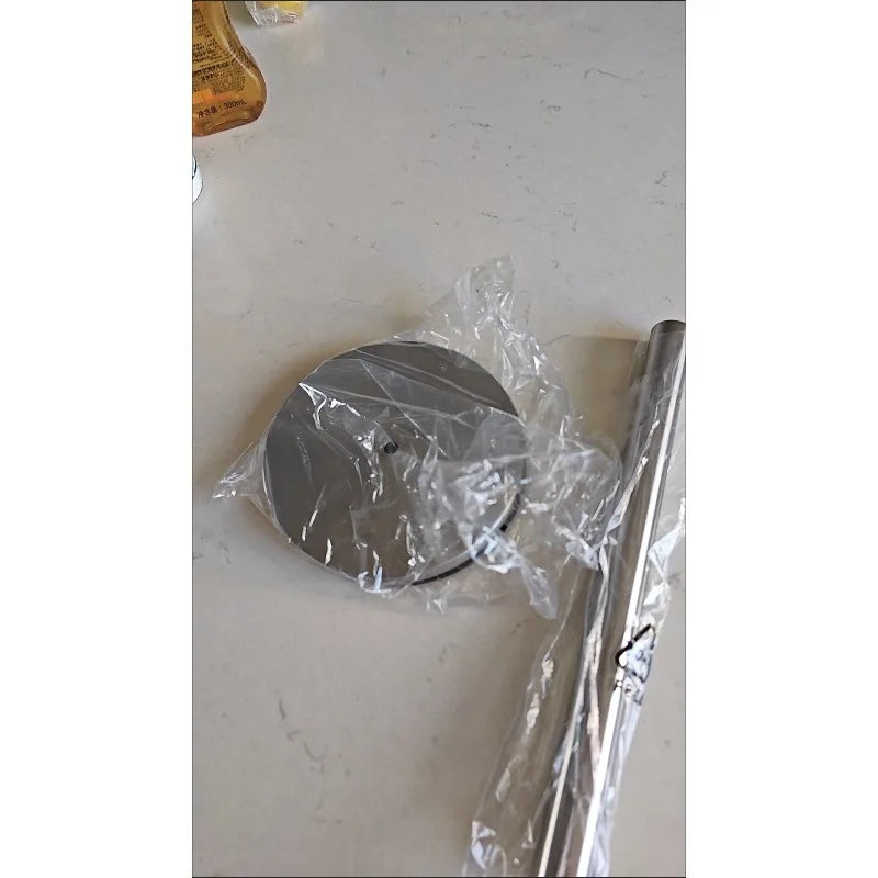 Stainless Steel Kitchen Roll Holder Silvery Paper Towel Countertop