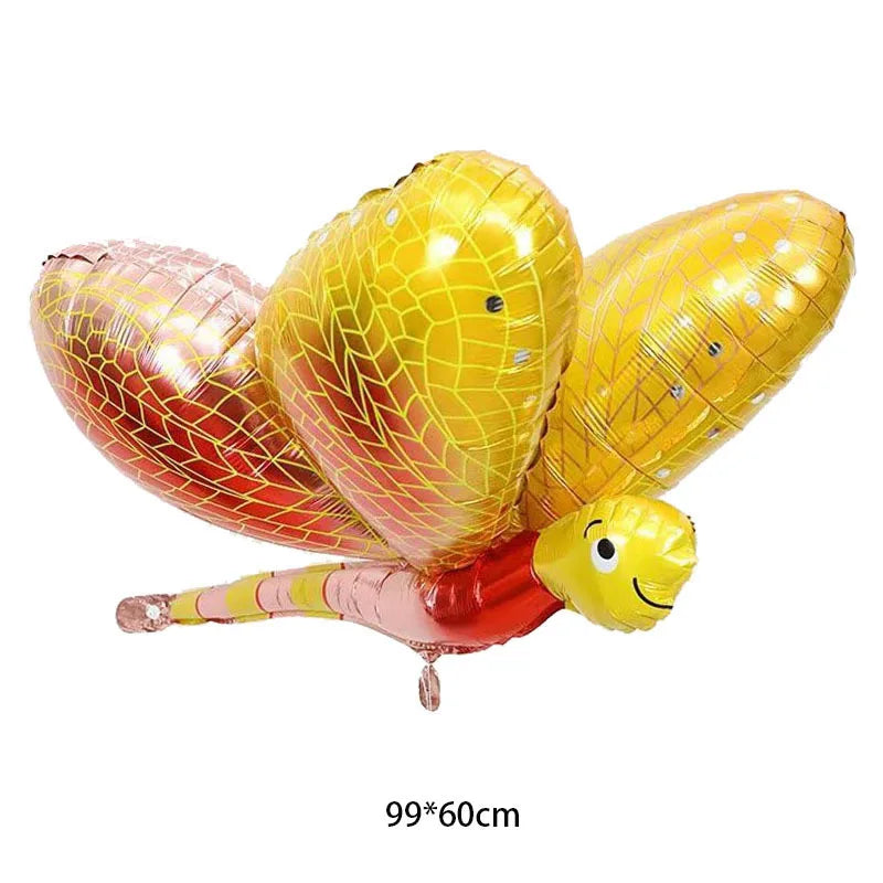 Large Butterfly Aluminum Foil Balloons Helium Air Globos Birthday Zpaxo black Other