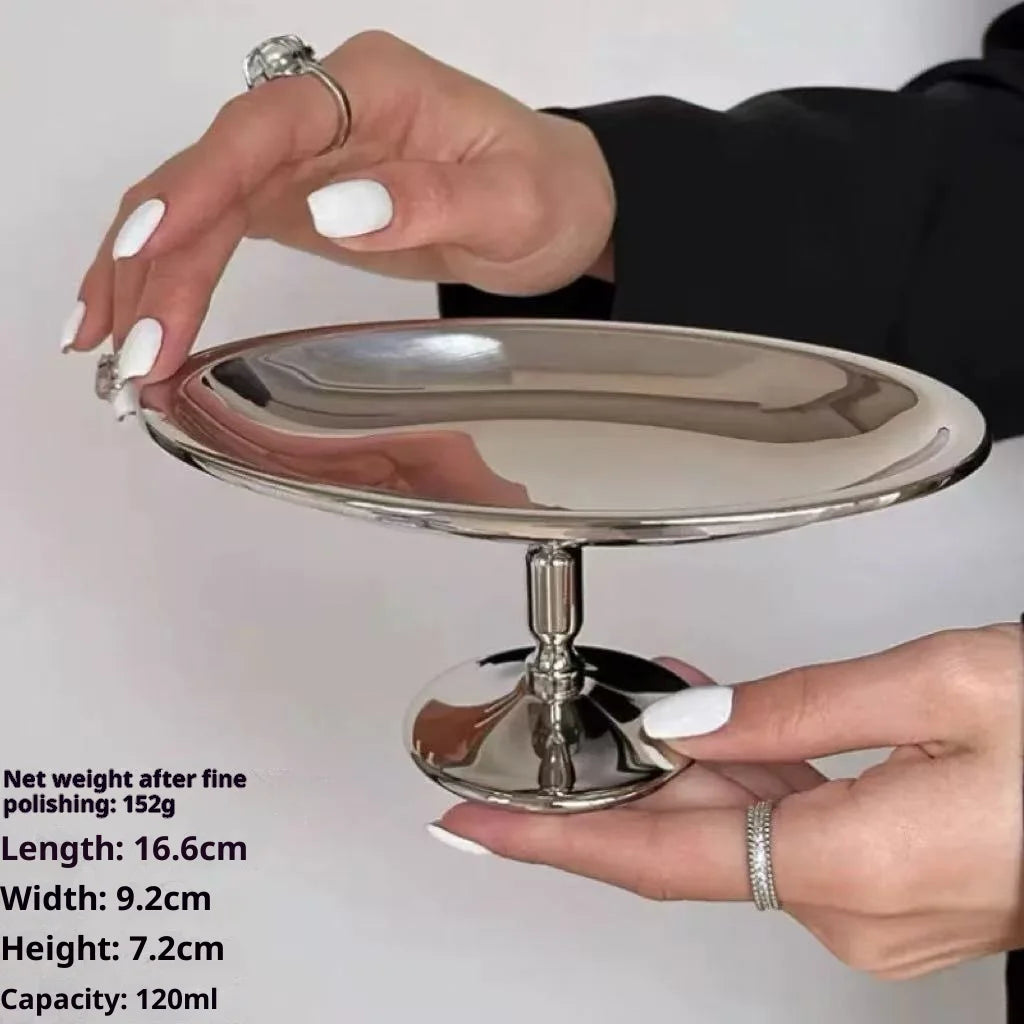 Stainless Steel Ice Cream & Dessert Cups – Tall & Short Dessert Serving Cup Zpaxo G