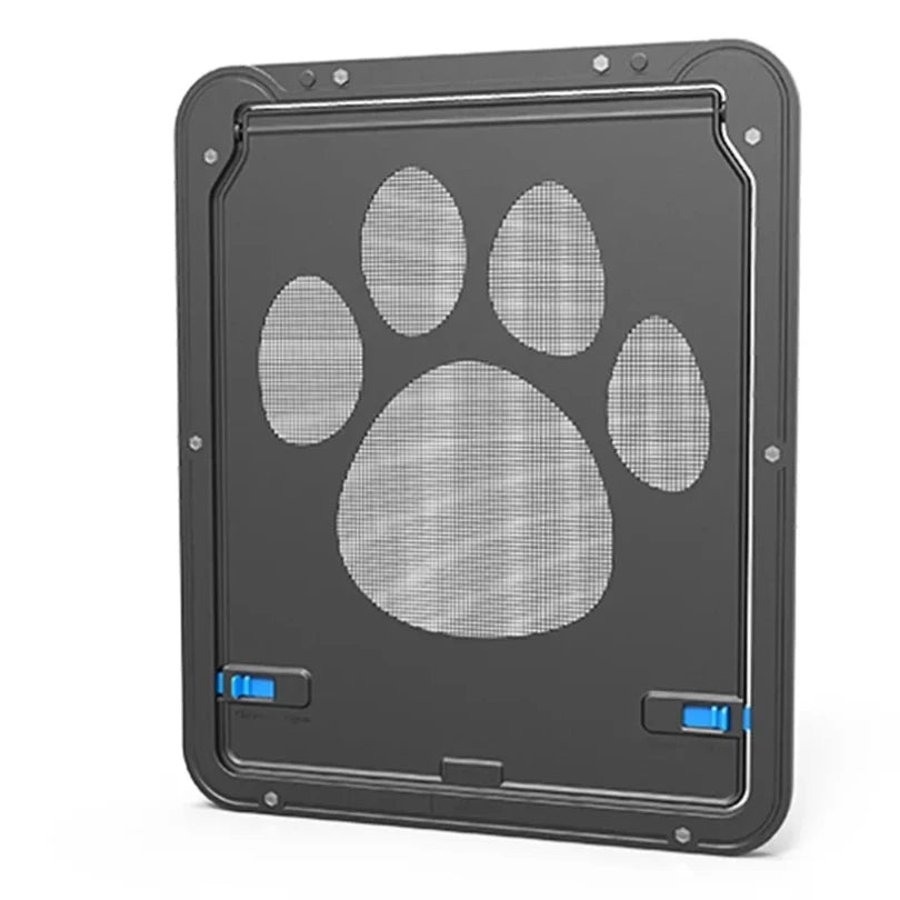 Pet Kitty Dog Door Flap Gate Opener Controlled Entry Electronic Screen Window Protector Wall Mosquito Net(Small:24cmx29cm) Zpaxo