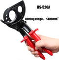Ratchet Cable Cutter Heavy Duty Wire Aluminum Copper Up 400mm