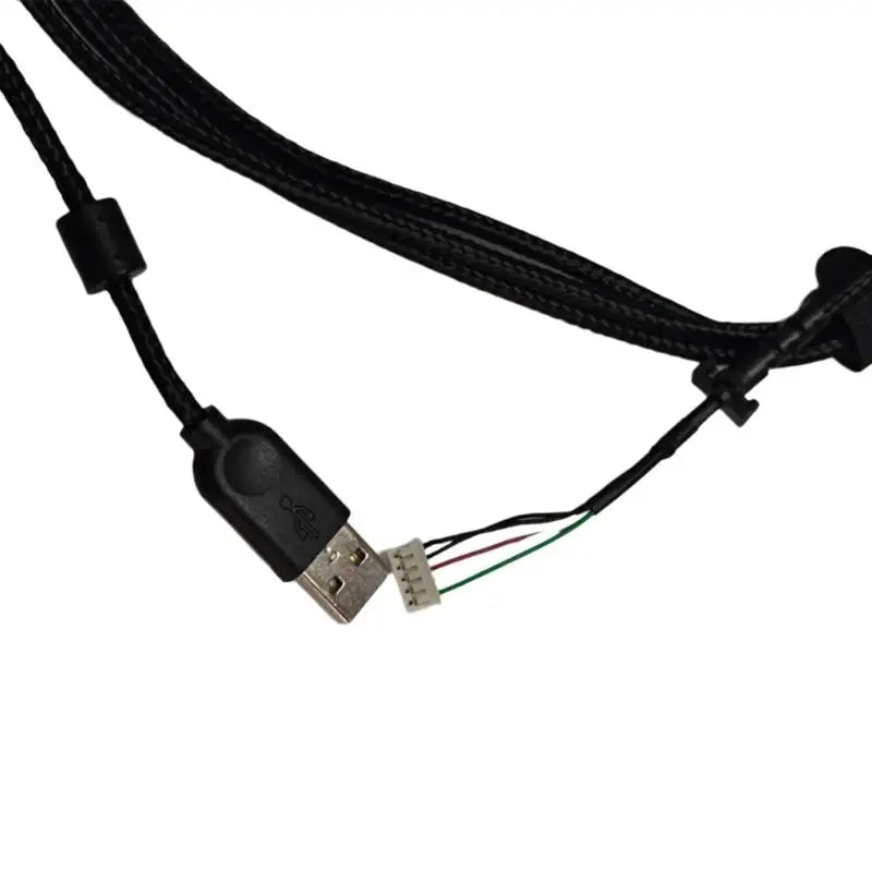 652F Long Lasting Mouse Cable Nylon Cord 2Meters For G302 Consistent Operation Zpaxo