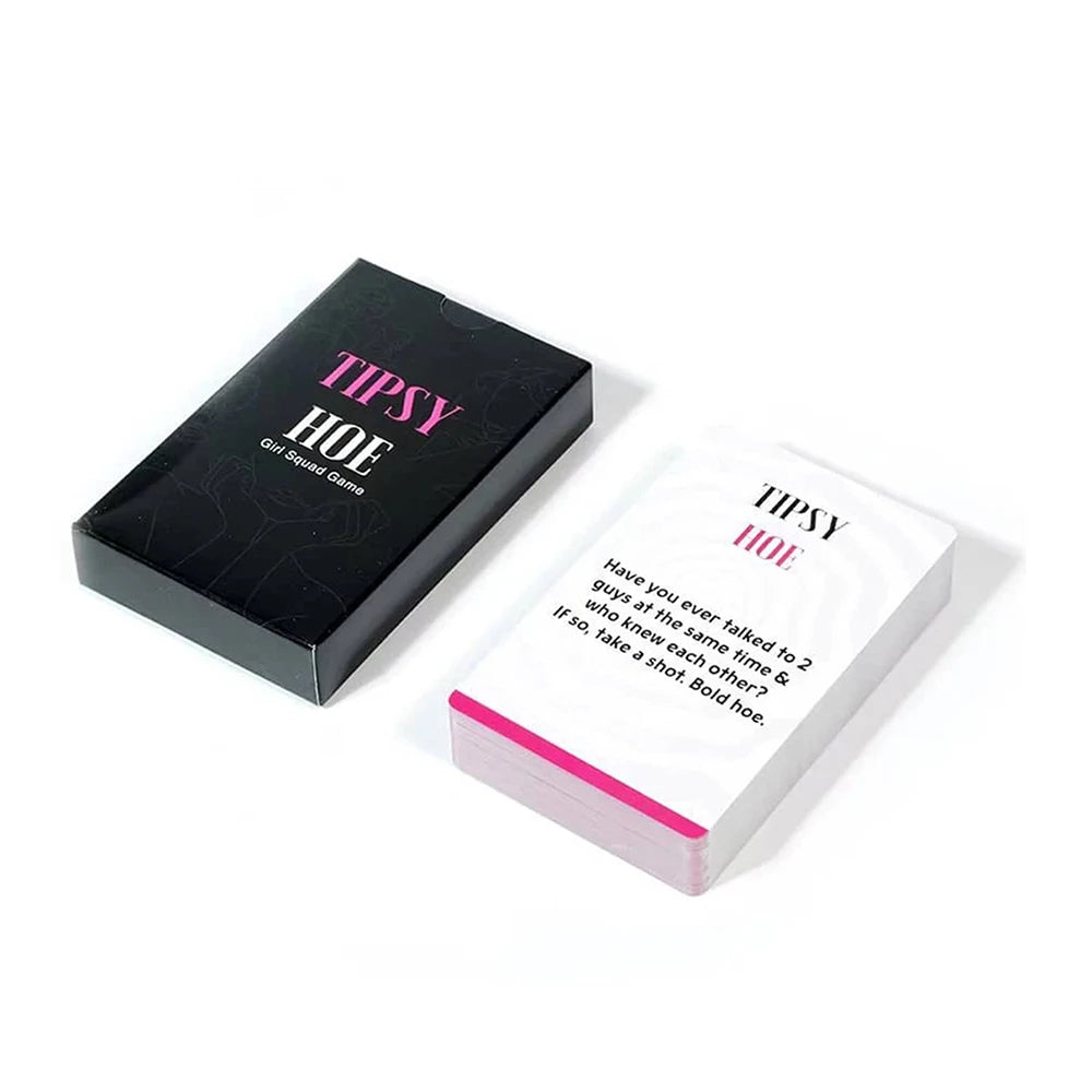 Tipsyhoe Night Game Girl Bachelorette Night Game Party Bridal Shower Game Drinking Card Games Zpaxo
