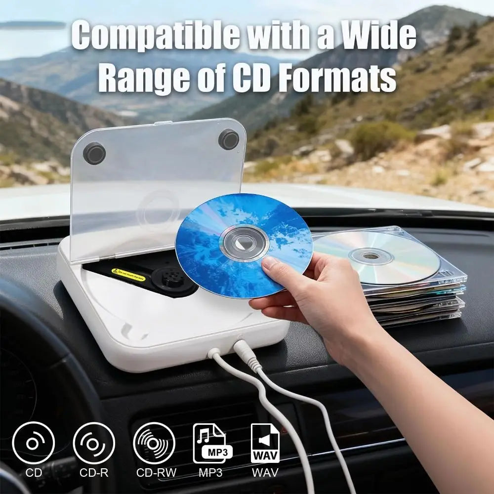 No Decoding Required Car Disc Player Universal USB Port External Zpaxo