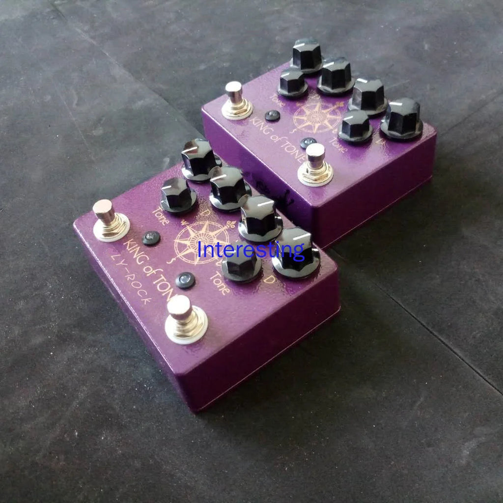LYR Pedal (LY-ROCK),Guitar OVERDRIVE Effect Pedal, LY-ROCK King Of Tone Overload Monoblock Effect V4 Overload Single Block Effec Zpaxo