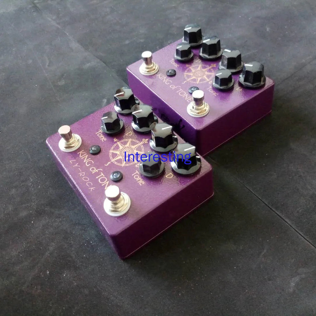 LYR Pedal (LY-ROCK),Guitar OVERDRIVE Effect Pedal, LY-ROCK King Of Tone Overload Monoblock Effect V4 Overload Single Block Effec Zpaxo
