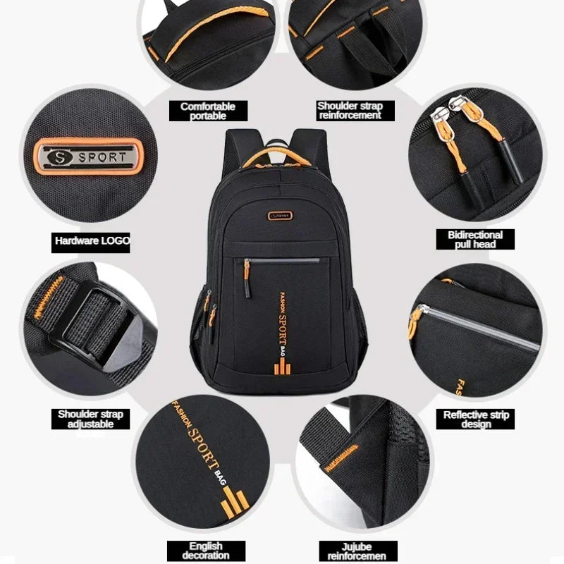Business Computer Backpack Casual Waterproof Businesstravel Student