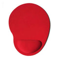 Solid Color Mice Mat Comfortable Mouse Pad Mouse Pad EVA Wristband Gaming Mousepad Gamer Mouse Pad With Wrist Rest For Laptops Zpaxo Red