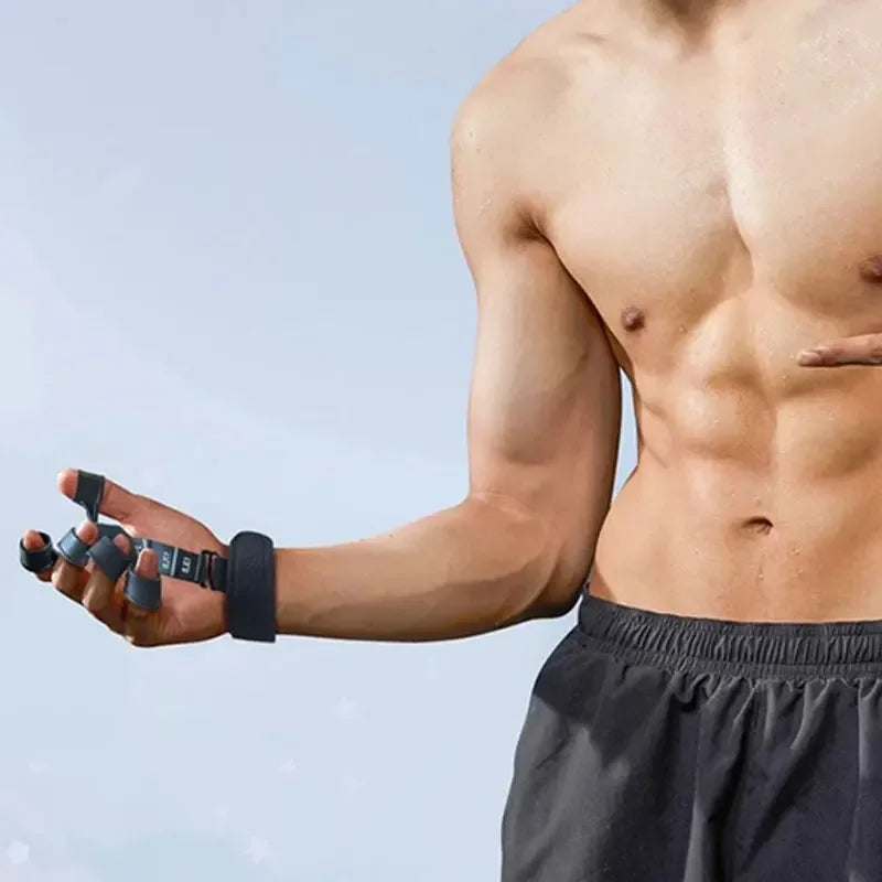 5 Finger Wrist Stretcher New Silicone Finger Trainer Finger Strength Recovery Flexion and Extension Vein Trainer Zpaxo