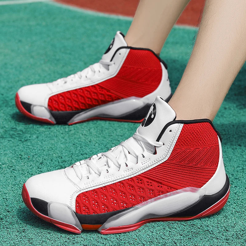 Men's Basketball Shoes Breathable Cushioning Non-slip Wearable Runing