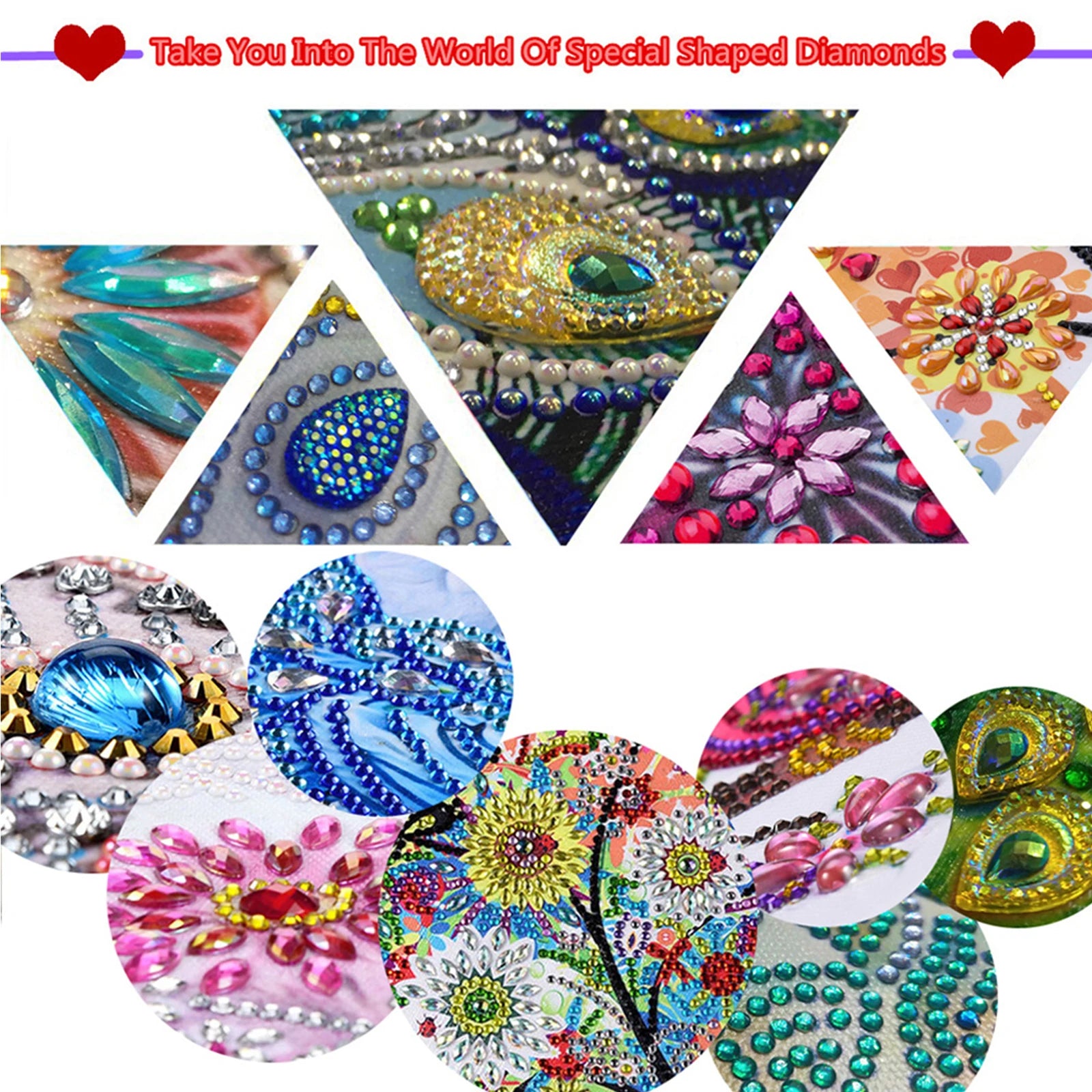 5Pcs Bird DIY Diamond Art Bookmark Special Shaped Diamond Diamond Painting Art Bookmarks for Beginners Book Lovers Small Gifts Zpaxo
