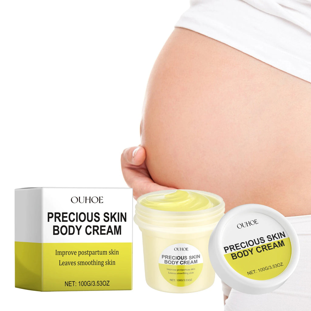 OUOHE Pregnancy Care Cream Moisturizes Repairs Fine Lines Postpartum Zpaxo
