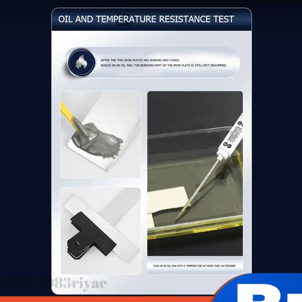 AB Type Casting Repair Glue High Temperature Resistant Liquid Metal Welding Filler Metal Repair Glue Caulking Agent Extra Strong Zpaxo