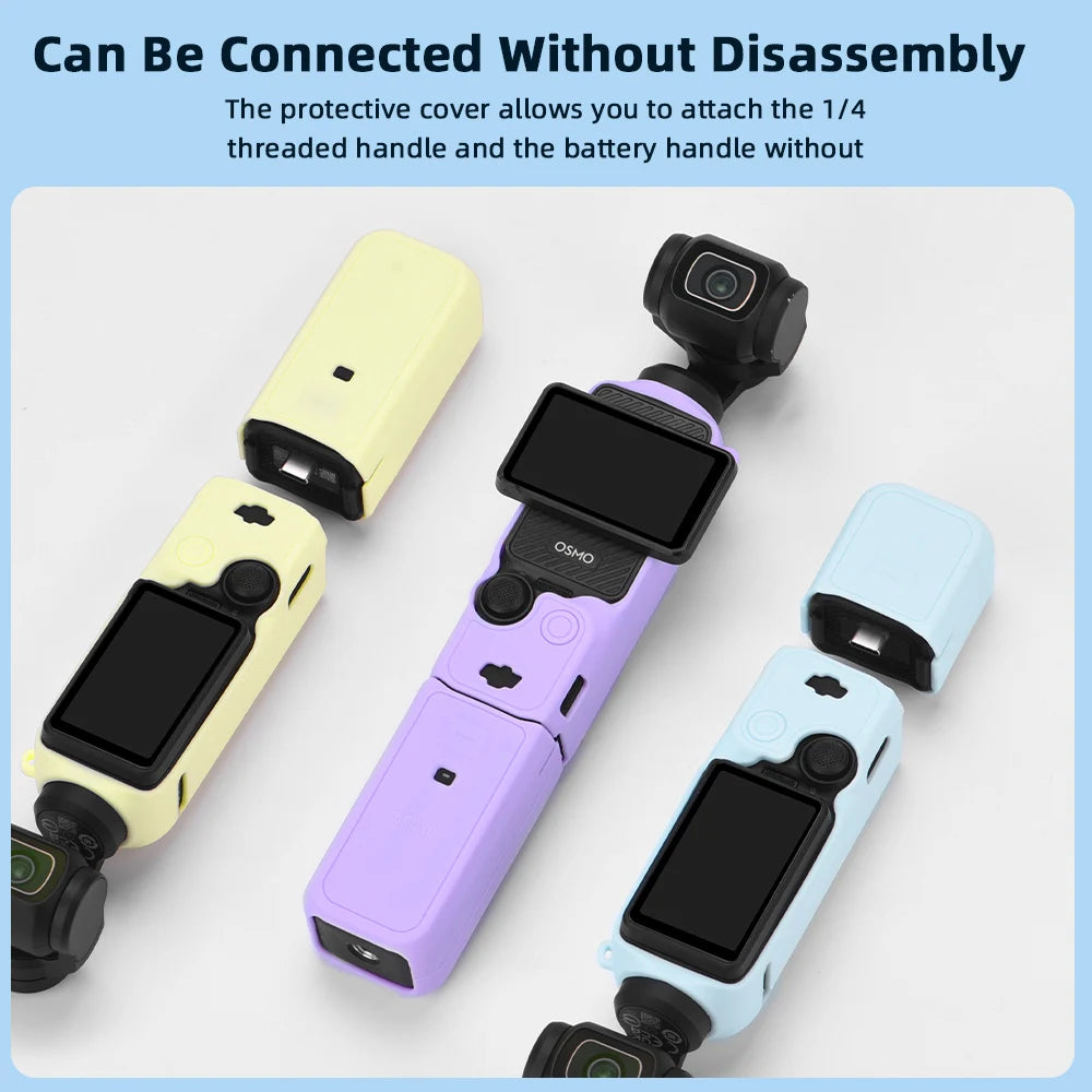 Camera Silicone Case DJI OSMO Pocket 3 Soft Protective Cover