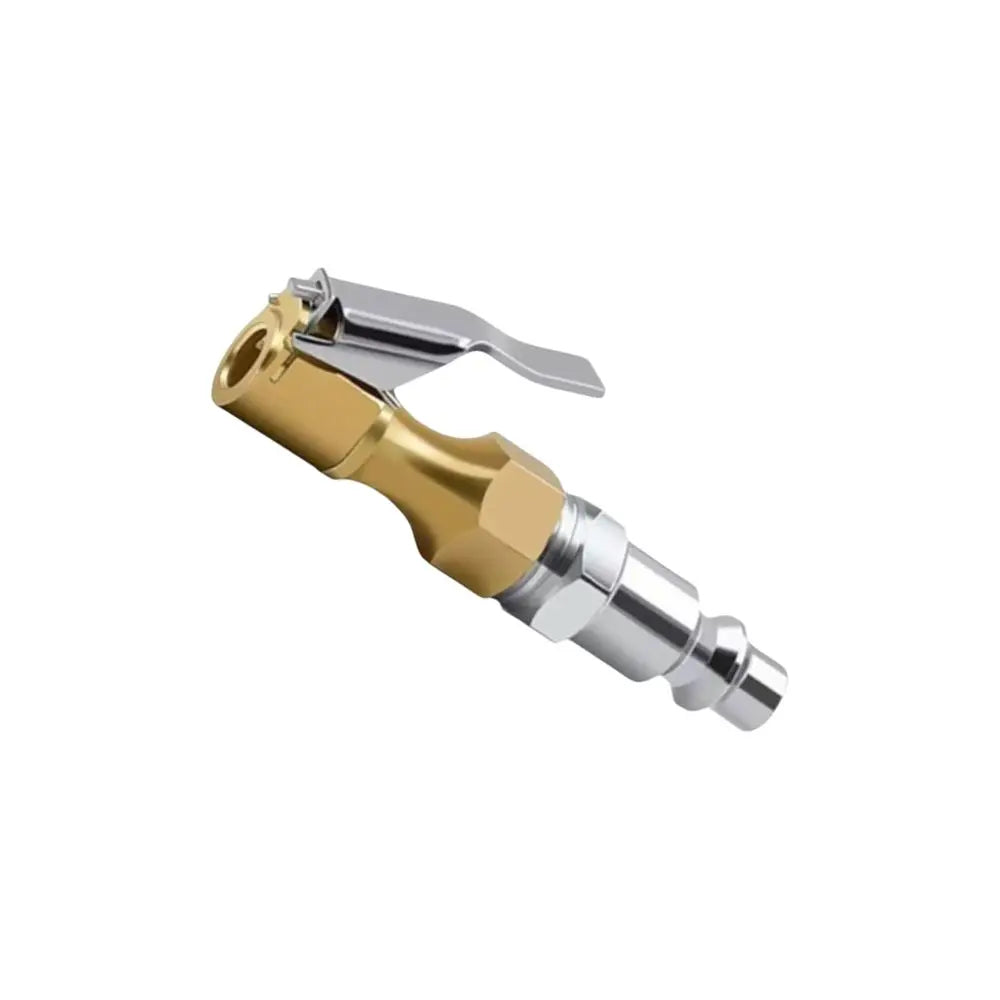 Brass Construction Tire Pump Nozzle Quick Connect Heavy Duty Zpaxo