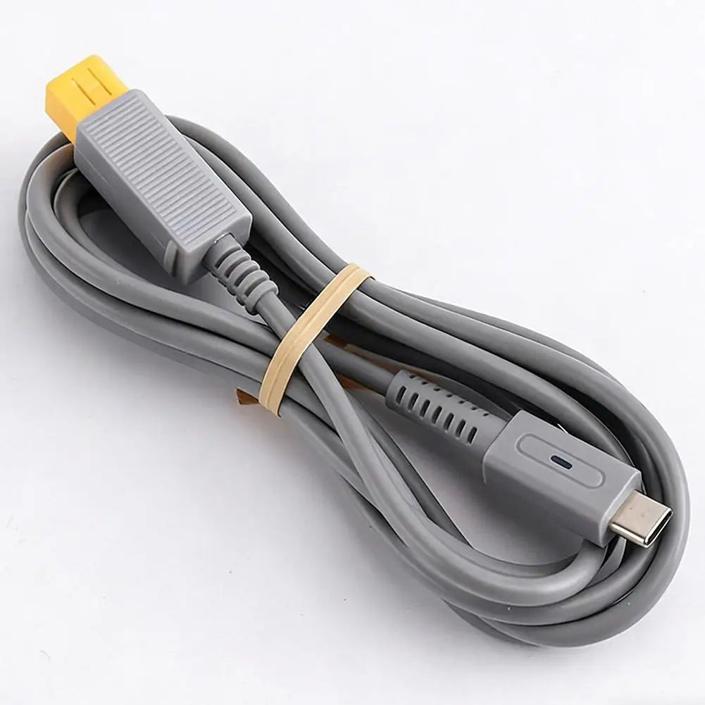 USB-C 45W PD Power Cable for Nintendo Wii U – 1.8m Cord Gaming Power Cable Zpaxo