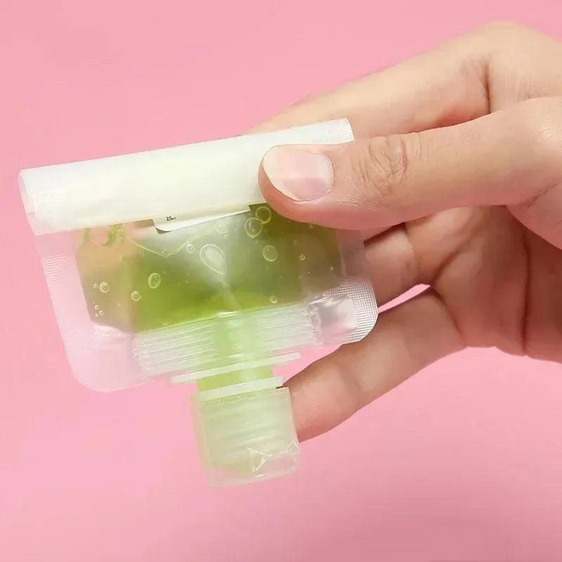 Travel Squeeze Bags – Refillable Toiletry Pouches 30/50/100ml