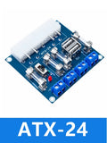 XH-M229 HU-M28W 24Pin Desktop Chassis Power ATX Transfer Adapter Zpaxo ATX-24