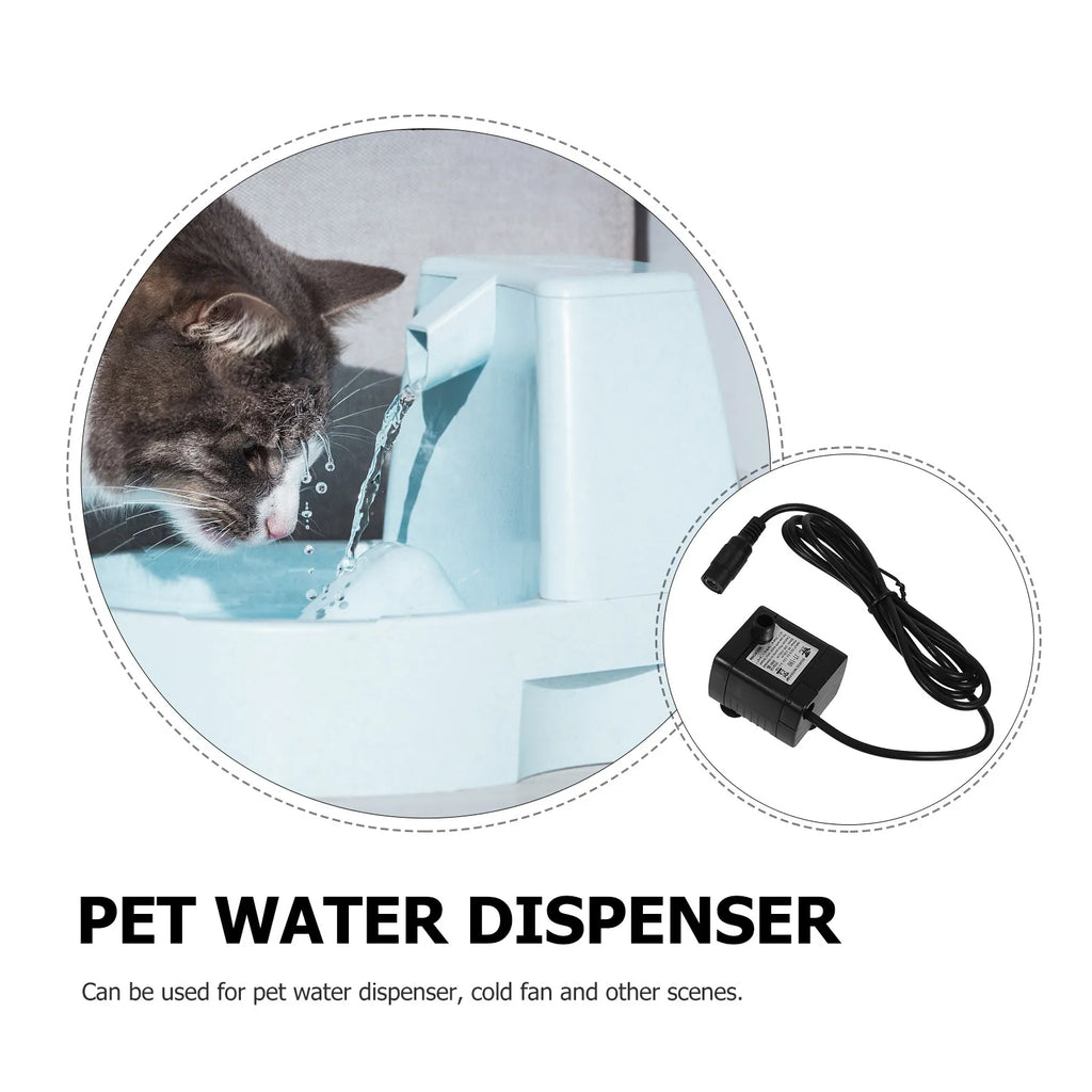 12V Brushless Dc Submersible Water Pump Pet Drinking Fountains Ultra