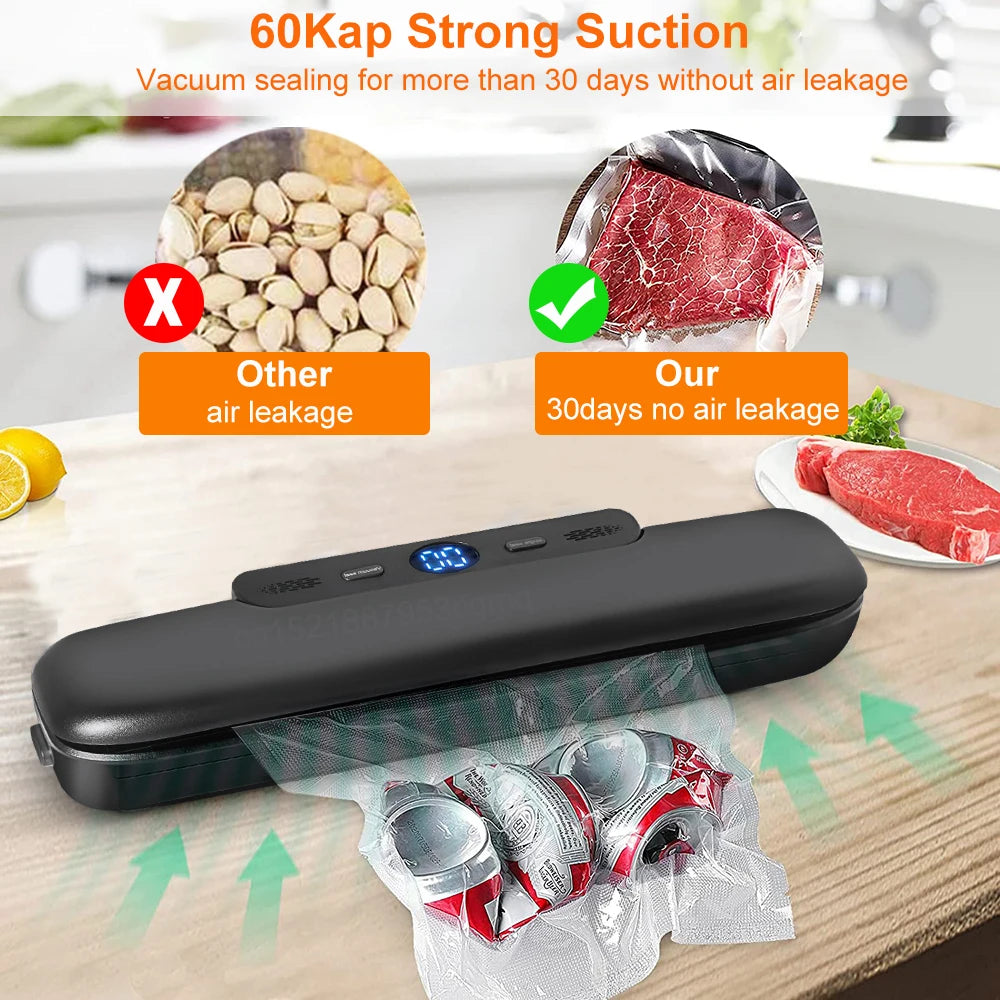 Vacuum Sealer Food Packaging Sealing Machine Household Automatic