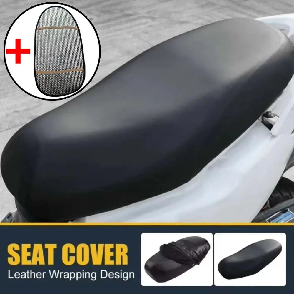 Waterproof Motorcycle Seat Cushion Cover Elastic Dustproof Electric Zpaxo