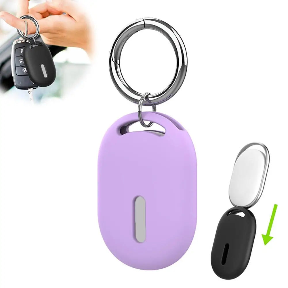 Silicone Case for Xiaomi Tag – Anti-Lost Key Holder Cover Tracker Silicone Case Zpaxo Lilac