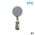 CM1 2 Retractable Towel Rack Automatic Rebound No Drilling