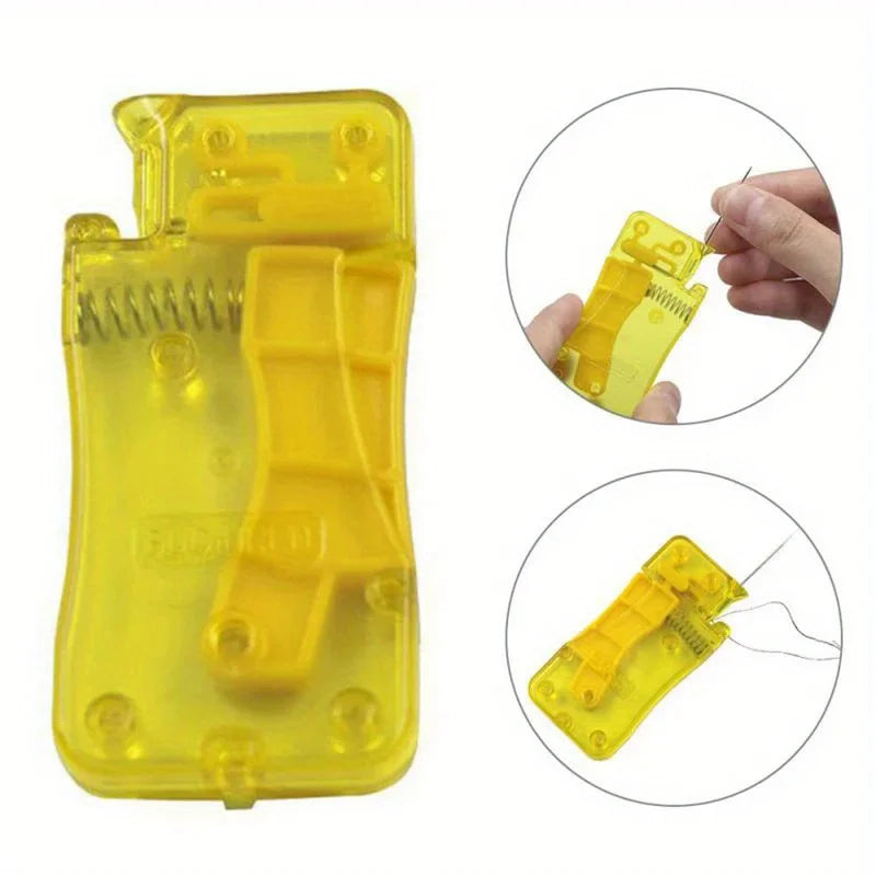 Automatic needle threader, DIY hand sewing needle threader, home crafts and sewing supplies Zpaxo