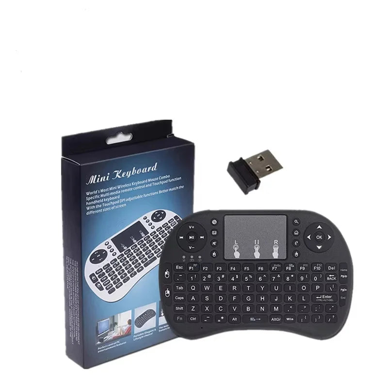 Compatible with Raspberry Pi Wireless Mini Keyboard 2.4G Wireless Mini Keyboard Non Bluetooth Keyboard Easy PPT Zpaxo
