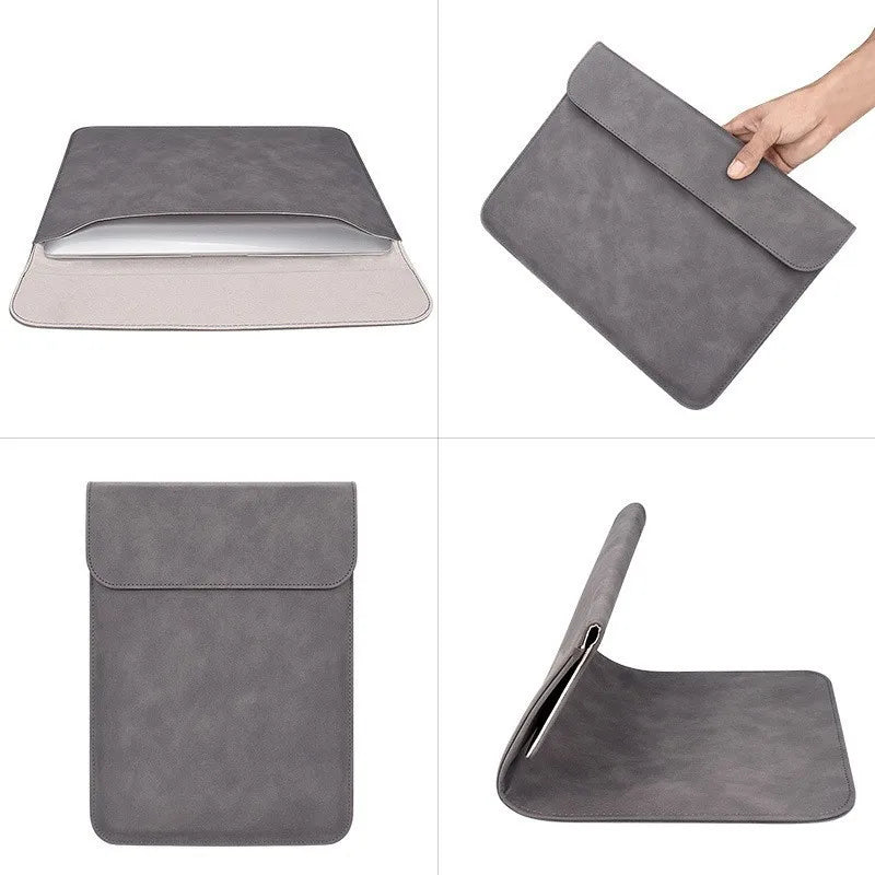 Portable Scratch Resistant Laptop Sleeve PU Leather Waterproof Tablet Zpaxo