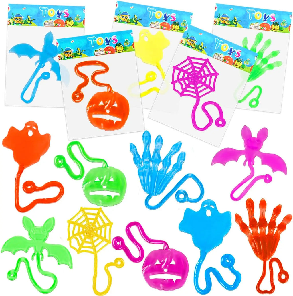 Halloween Stretchable Sticky Wall Release Elastic Children's Toy