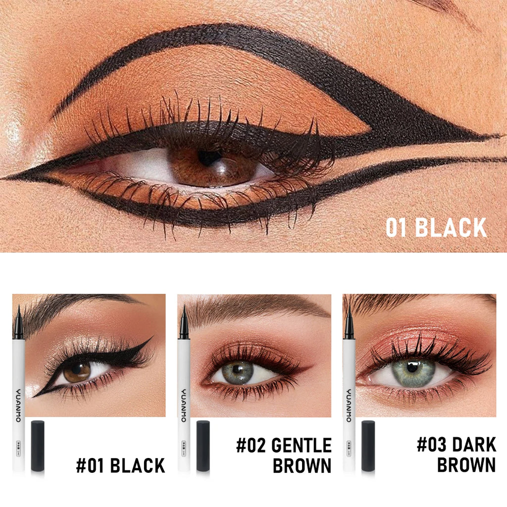 Long-lasting smooth matte finish, water-resistant and stain-resistant, liquid eyeliner pen eye makeup eyeliner cosmetic product Zpaxo