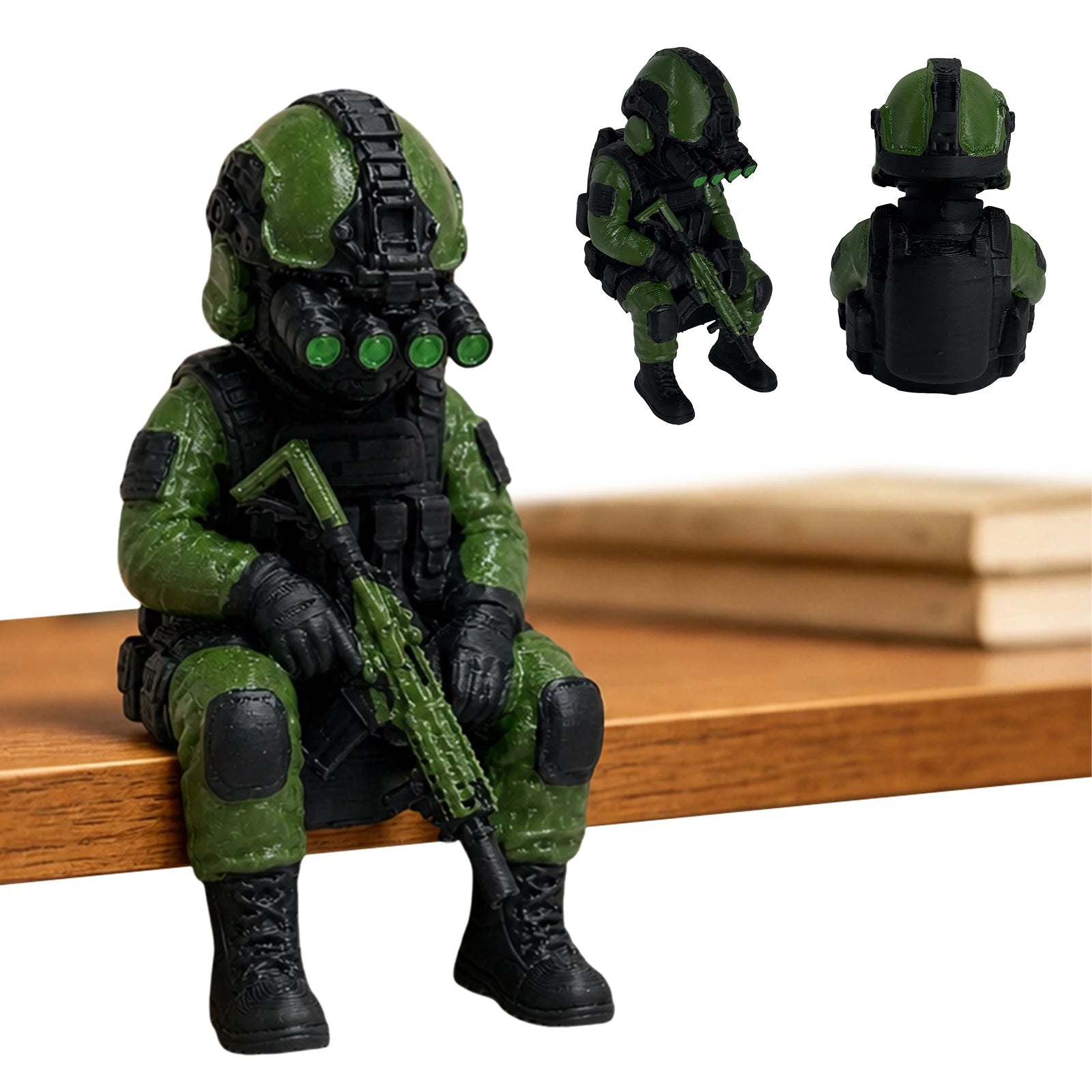 Tactical Mini Soldier Figurine Sniper Ornaments Enthusiasts