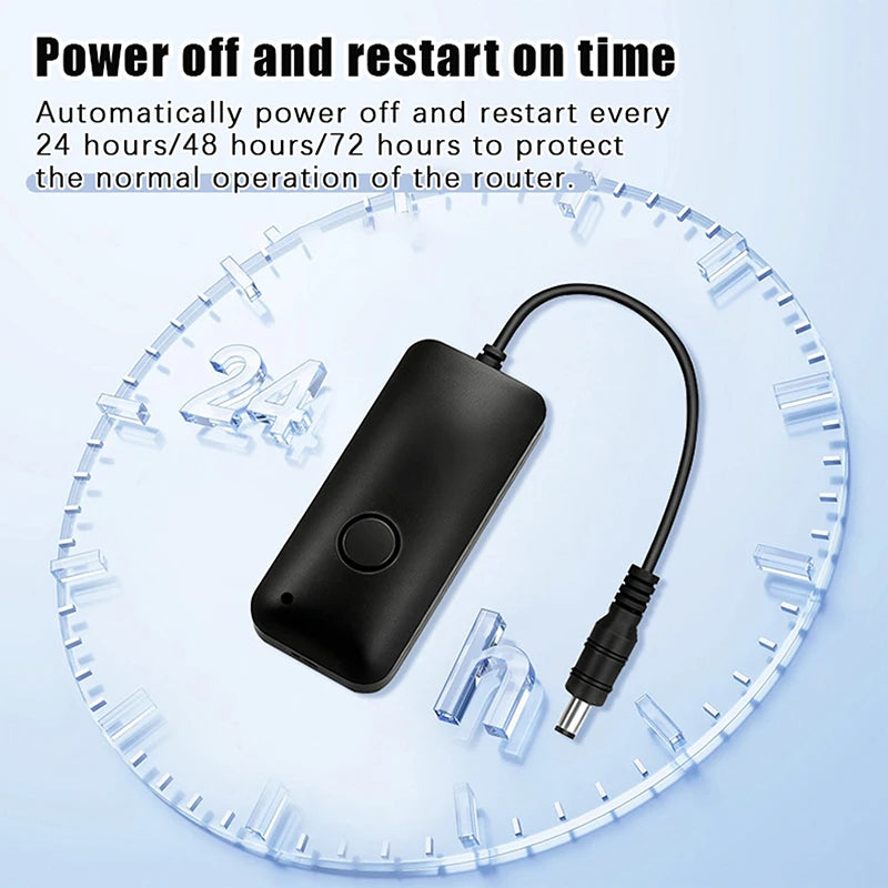 Automatic Router Restart Power-Off Timer Cable | 1/2/3 Pack