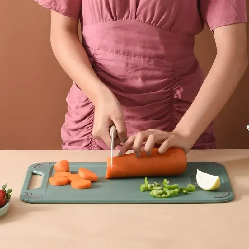 304 Stainless Steel Double-sided Cutting Board for Kitchen Chopping Board Cutting Board Antibacterial Anti-mildew Chopping Block Zpaxo