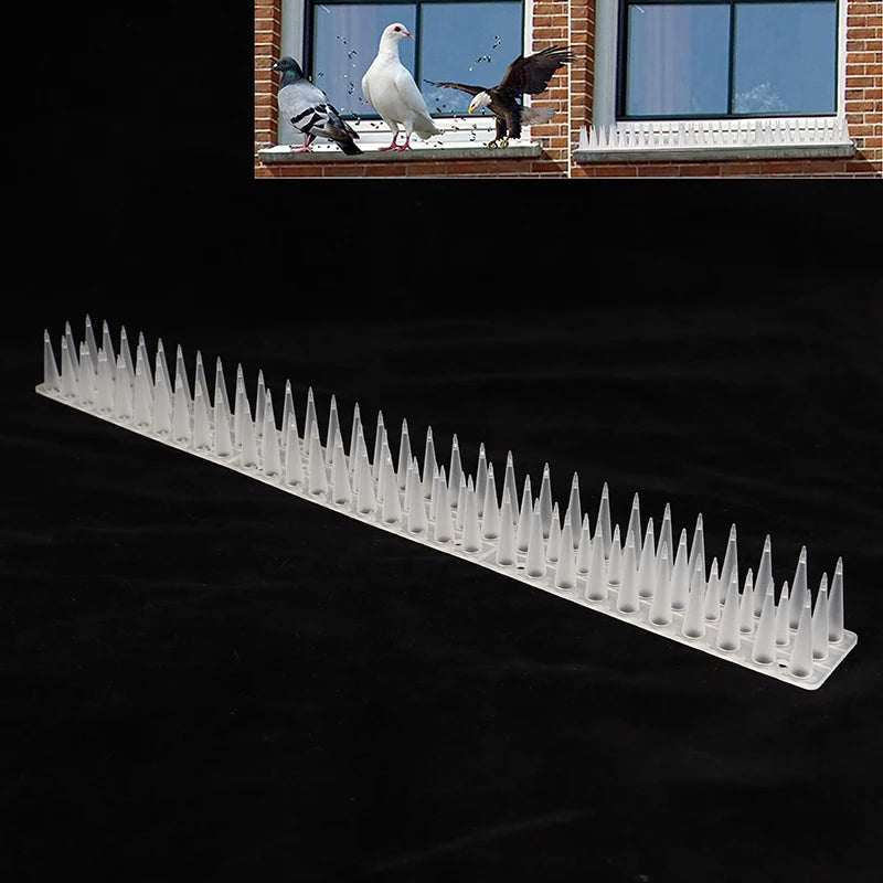 Garden Fencing DIY Accessories Plastic Spikes Transparent Squirrel Zpaxo