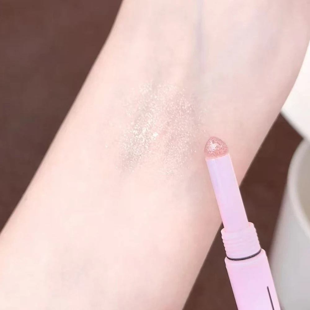 Machete-shape 1 Lying Silkworm Eyeliner Pencil Diamond Glitter Matte Zpaxo